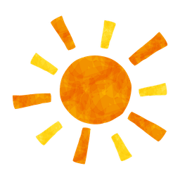 太陽のイラスト